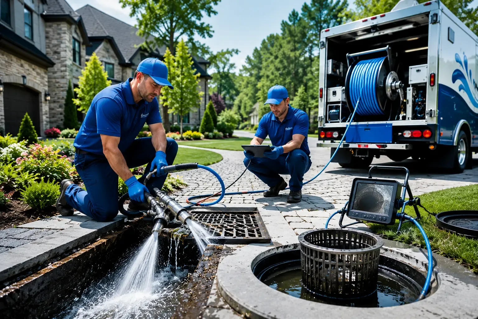 Local outdoor drain cleaning professionals in Clayton, NC