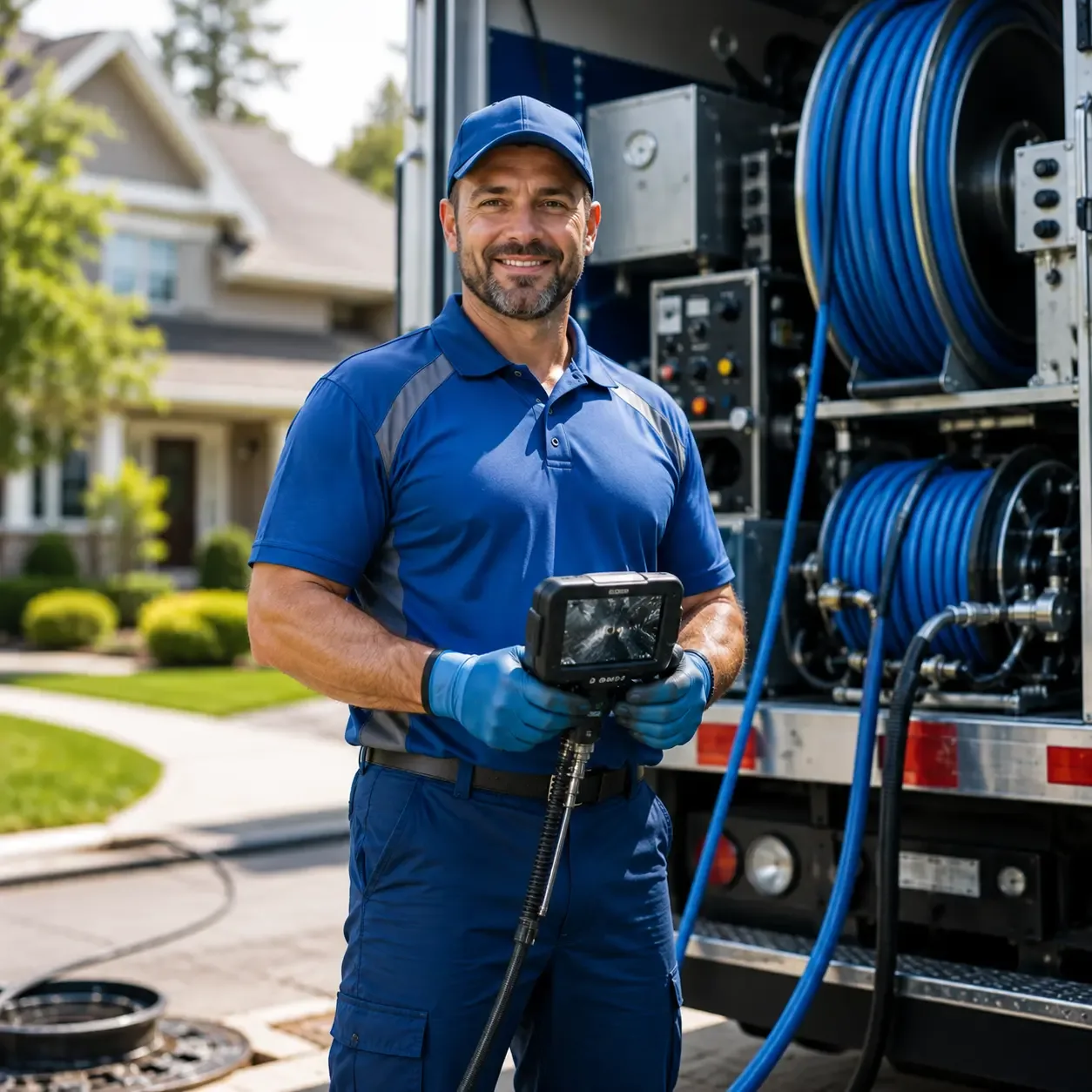 Local outdoor drain cleaning specialists in Clayton, NC